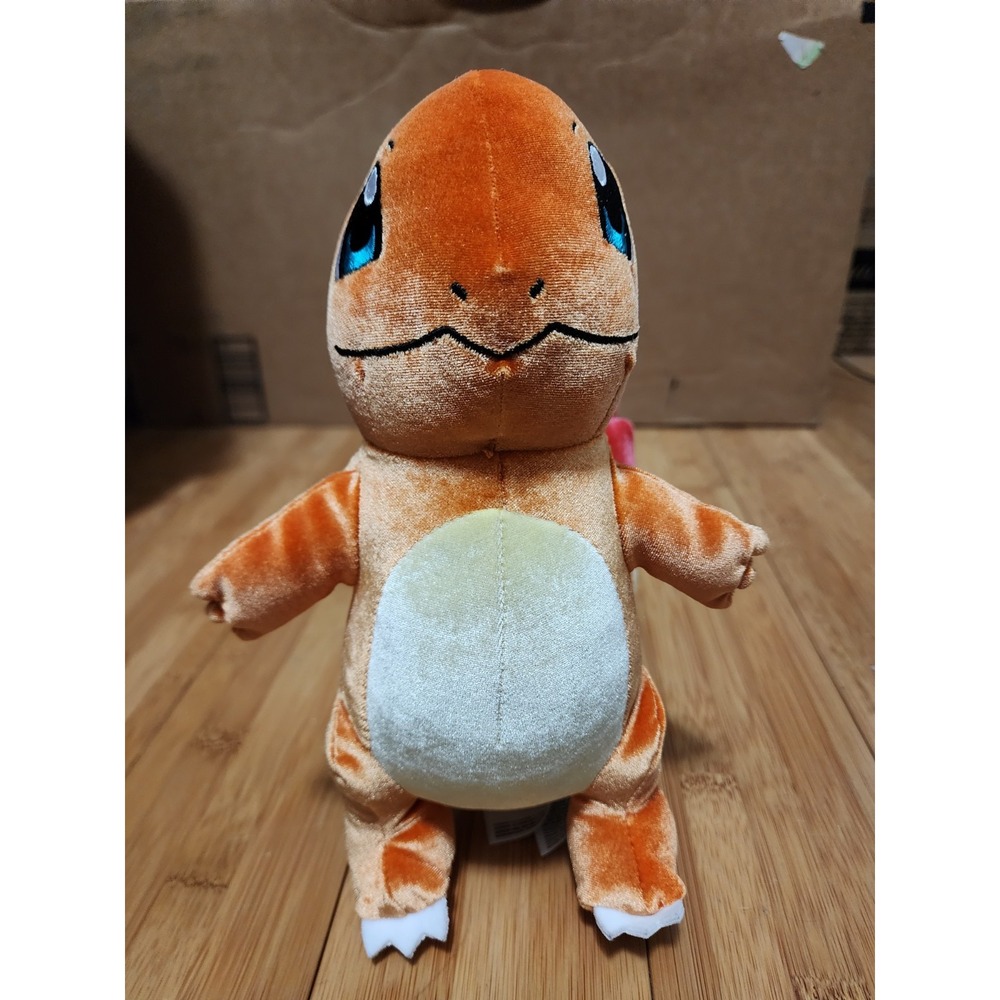 Charmander Plush Nintendo Pokemon Toy 9.5" Stuffed Animal 2024 Jazwares